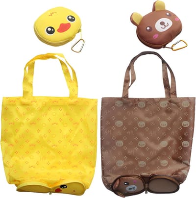 Elegante Vouwbare Winkeltassen - Vouwbare Strandtassen voor Vrouwen - Waterdichte en Herbruikbare Shopper - Ideaal voor Dagelijks Gebruik en Duurzaam Winkelen