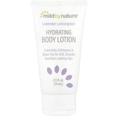 Hydraterende Bodylotion, Lavendel Citroengras, 74 ml (2.5 fl oz) white