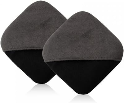 2 stuks schermreinigingspads microvezel, herbruikbaar, droog en nat vegen, voor touchscreen, laptop, auto display en dashboard