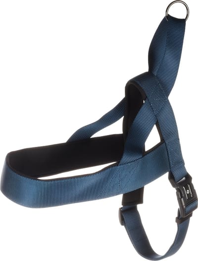 Flamingo Abbi Noors - Harnas Honden - Noors Harnas Abbi Blauw Xxl 75-100cm 32mm - 1st - 190672 - 1st