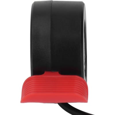 Accélérateur au pouce pour trottinette électrique, contrôle de vitesse, accélérateur au pouce, poignée d'accélérateur de frein, fil de 1,6 m avec broche black