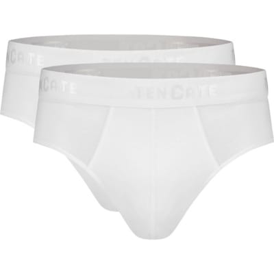 Ten Cate Basics slip wit 2-pack voor Heren | Maat XXL