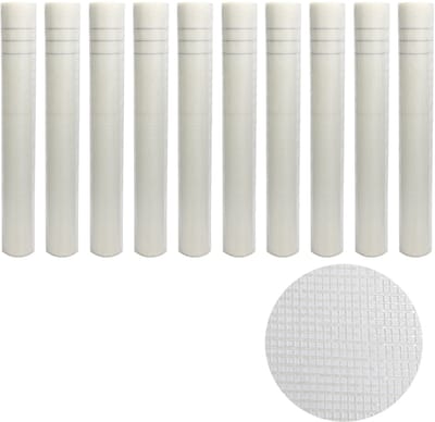 Wapeningsgaas Stucgaas 500m² 10 rol wapeningsweefsel wapeningsnet voor binnen en buiten muren 4x4 mm 165 g/m² wit