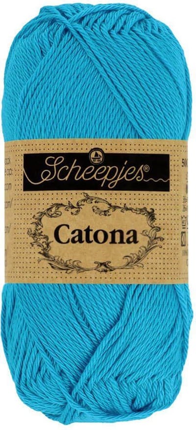 Scheepjes Catona 10gr - 146 Vived Blue