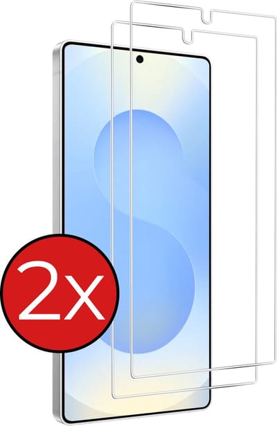 Screenprotector - 2 Stuks - Geschikt voor Samsung Galaxy S25 Ultra - Extra Sterk - Beschermglas - Gehard Glas - Tempered Glass - Screen Protector