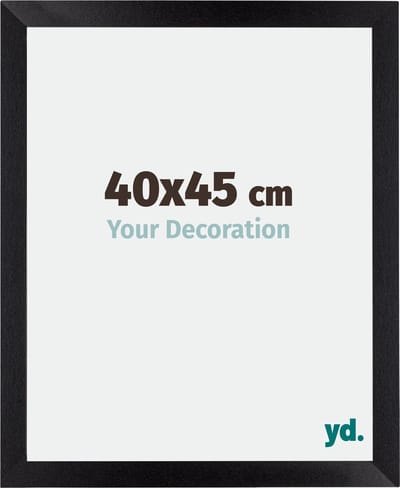 Your Decoration - Fotolijst 40x45 cm - MDF - Zwart Mat - Mura