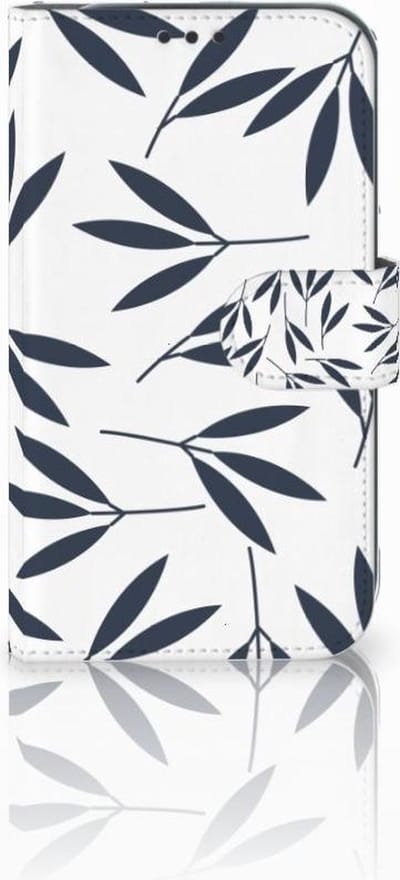 Samsung Galaxy Xcover 4 | Xcover 4s Hoesje Leaves Blue