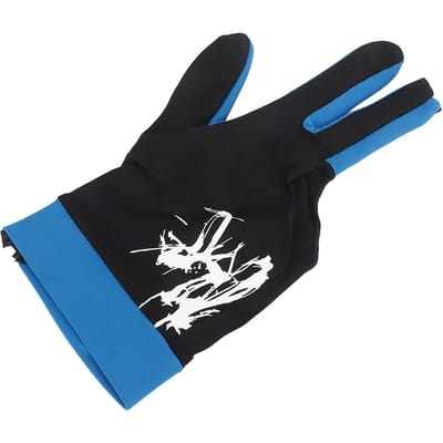 Gants de Billard Pool 3 Doigts Gants de Queue Shooters Snooker Gant de Sport de Queue pour Mains Gauche Droite L
