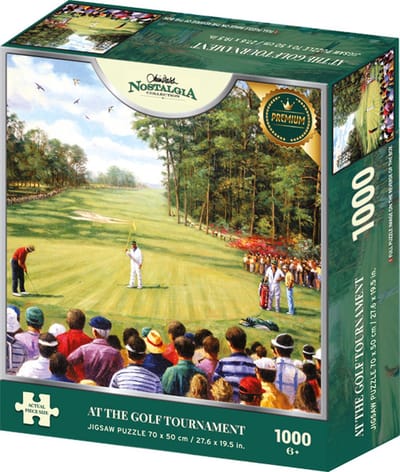 At The Golf Tournament Puzzel 1000 Stukjes