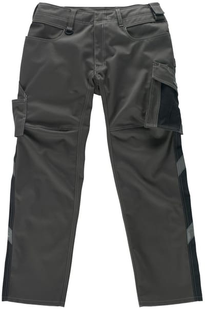Mascot Unique Broek met dijbeenzakken 12579-442 - donkerantraciet/zwart - C60 - 82