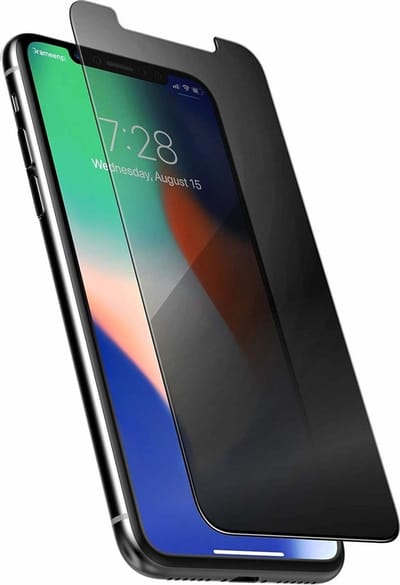 GREEN ON - Beschermlaagje - Screenprotector - 3D Privacy Glas - Geschikt voor IPhone 11 / XR GR52
