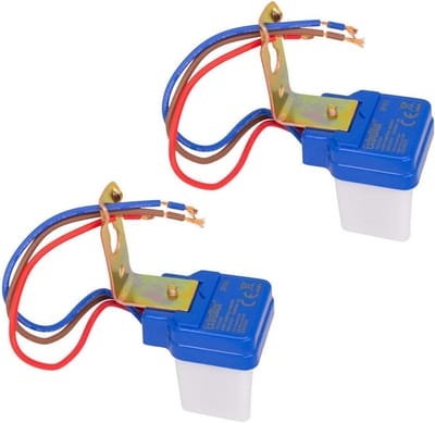 Schemeringssensor Lichtsensor Buiten en Binnen - Automatische Verlichting Aan/Uit