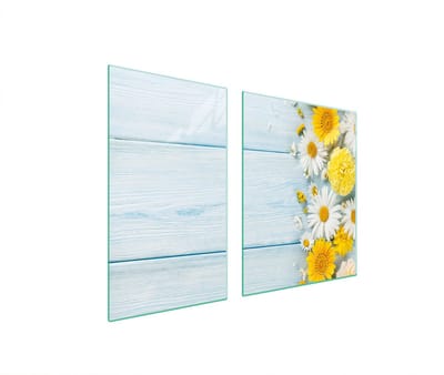 TMK ArtDeko - Snijplank - 100x52 cm - Gehard Glas - Veelkleurig