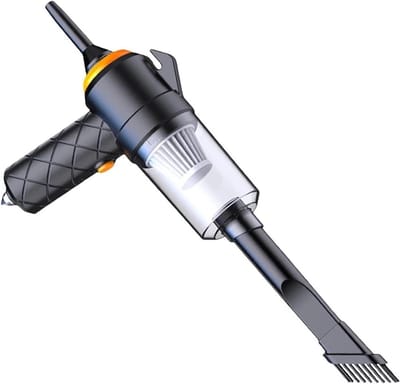 Handstofzuiger - Kruimelzuiger - Auto en thuis - 3500 PA zuigkracht - 0.5L capaciteit - Zwart
