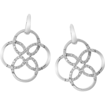 Orphelia Dames 925 Sterling Zilveren Oorbellen - Zilver ZO-6085