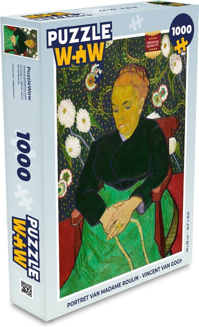 Puzzel Portret van Madame Roulin - Vincent van Gogh - Legpuzzel - Puzzel 1000 stukjes volwassenen