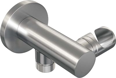 Brauer Brushed Carving thermostatische inbouw regendouche 3-weg omstelling SET 36 met 30 cm douchekop en plafondarm en 3-standen handdouche en doucheslang en wandaansluitbocht RVS geborsteld PVD