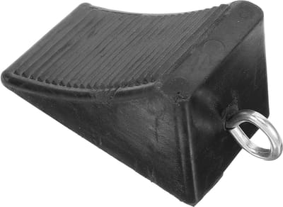 Wielkeg - Parkeerblok Stabilisator - Voertuig Stabiliseren - Anti-slip Rubber - 16x9x9cm - Zwart