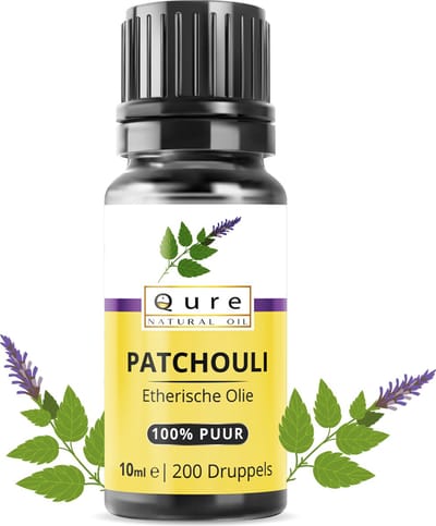 Patchouli Olie 10ml | 100% Puur & Onbewerkt | Patchouli Olie voor Huid, Haar en Aromatherapie | Geurolie | Essential Patchouli Oil