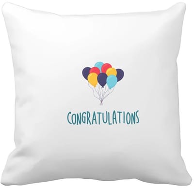 Akyol - congratulations Kussen hoes - Felicitatie - iemand die iets heeft behaald of jarig is - verjaardagscadeau - cadeau - kado - geschenk - verjaardag - gefeliciteerd - 40 bij 40 cm