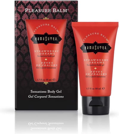 Kama Sutra Pleasure Balm - aardbei