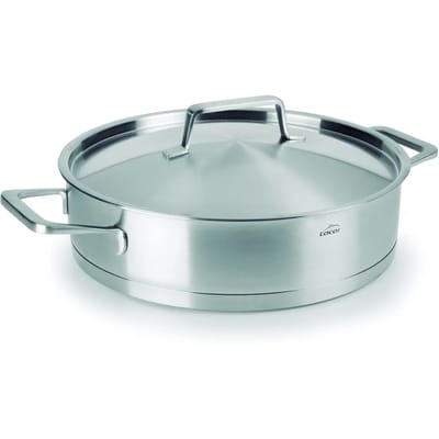 Lacor Foodie Lage Kookpan met Deksel - Rvs - 24cm - 2,8L