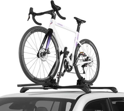 CORE Fietsendrager - Dakdrager - Fietsdakdrager - Dakfietsdrager - Met vergrendelsysteem - Maximaal 15kg belastbaar - Exclusief dwarsdragers - 142x23x60cm - Zwart