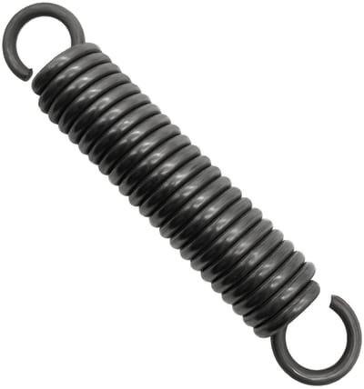 Trekveren Set - Verenstaal Spiraal - Mechanische Bevestiging - Dubbele Haak S-vorm - 220 mm Lengte - Metaal