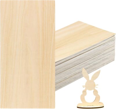 30 x Multiplex Platen 200x100x1,5mm - Houten Platen voor Knutselen en DIY