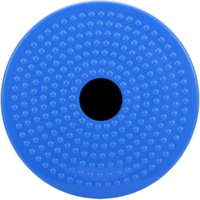 Tailledraaiplaat - Body Twister - Fitness Training - Comfortabel Antislip Ontwerp - 24.5 cm Diameter - Zwart
