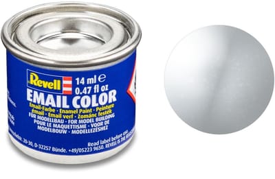 Revell Hobbyverf - #99 Aluminium - 14 ml - Modelbouw - Metallic - Verf potje - Airbrush Paint - Hobby Volwassenen - Enamel Verf