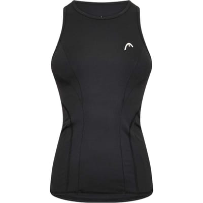 Head Vrouwen/dames Racerback Tank Top (Zwart)