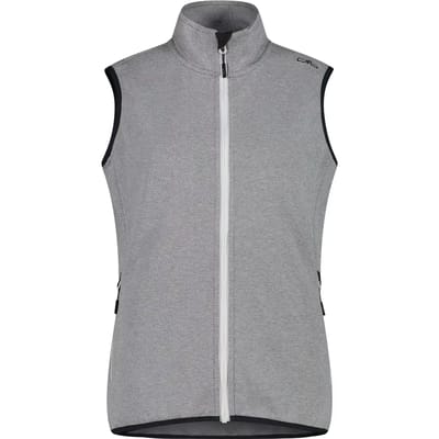 Mouwloos damesjack met capuchon CMP Knit-Tech