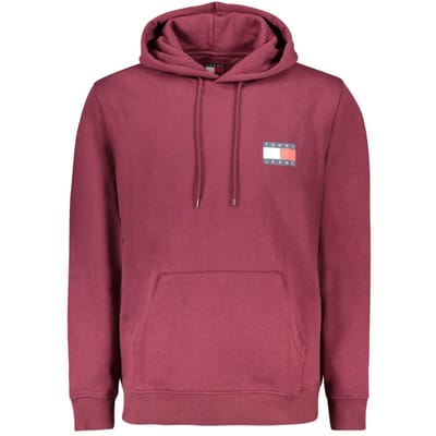 Tommy Hilfiger Rode Katoenen Heren Hoodie