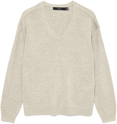 VERO MODA - VMCHARITY LS V-NECK PULLOVER NOOS - Dames - Gebreide truien