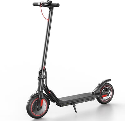iScooter i9M - opvouwbaar - Elektrische scooter - 10‑inch lekbestendige luchtbanden - 30km actieradius - 500W motor - 42V 7,5Ah accu - Elektronische voorrem + schijfrem achter - zwart
