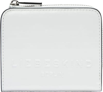 LIEBESKIND BERLIN Leren Portemonnee Elvira Paper Touch Crinkle Toni Wallet Arctic Crème