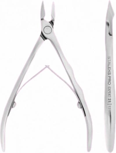 Professionele nagelriemknipper Staleks Pro Expert 21, 13 mm