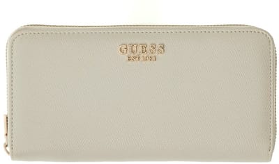 GUESS portemonnee Amorette SLG Zip Around Wallet Cream White crème