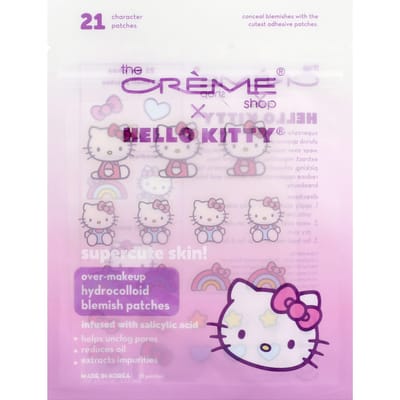 The Creme Shop, Hello Kitty®, Pre-Makeup Hydrocolloïd Puistjespleister, 21 Karakterpleisters