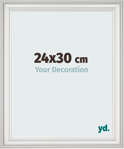 Your Decoration - Fotolijst 24x30 cm - MDF - Wit Geveegd - Lazio