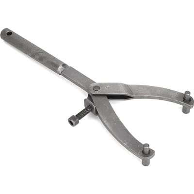 Clé à molette pour volant d'inertie, pignon de rotor de moto réglable en forme de Y, outils manuels gray
