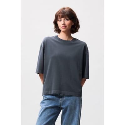 Catwalk Junkie Loose Fit Tshirt Tops & T-shirts Dames - Shirt - Grijs - Maat 36