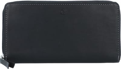 Esquire Esquire Dallas Portemonnee Leer 19 cm - Dames - Horizontaal - schwarz