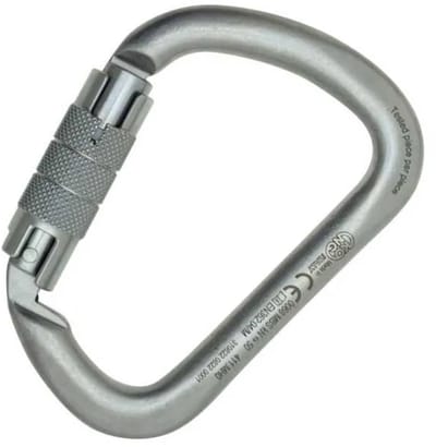 Kong Italy X-large C Steel Twist Lock Karabijnhaak Zilver
