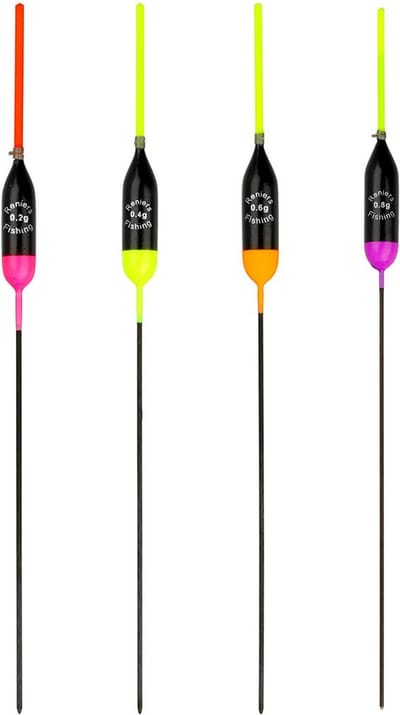 Reniers Fishing Dobber RF N1 – Stabiele Inline Dobber voor Kantvisserij - Kleur: rood,Maat: 0.80g