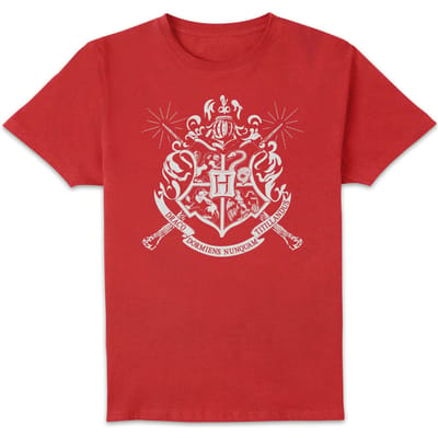 Harry Potter Hogwarts T-shirt - Rood - S