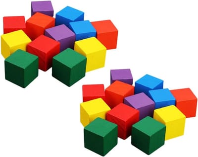 Bouwblokken - Educatief Speelgoed - Creativiteit Ontwikkelen - Kleurherkenning - 2.5 cm - Diverse kleuren