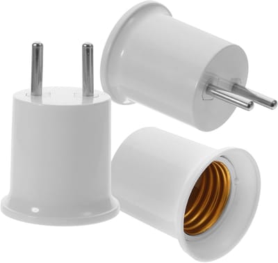 3-Pack E27 naar E27 Lampfitting Converter voor Gloeilampen