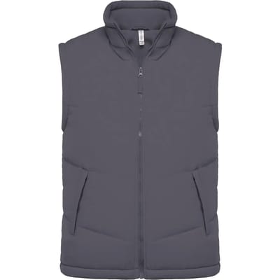 Kariban Met fleece gevoerde bodywarmer K6118 - Convoy Grey - XXL